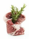 Carne cruda Filete de costilla - foto de stock