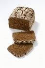Wholegrain bread with seeds — Stock Photo