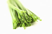 Bunch of Fresh chives — Stock Photo
