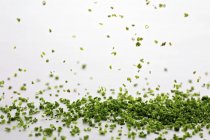 Свіжі нарізану зелену цибулю — стокове фото
