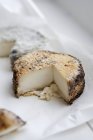 Peppered Aged Goat Cheese — Stock Photo