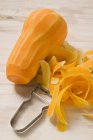 Peeled Butternut squash — Stock Photo