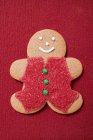Gingerbread man with sugar — Stock Photo