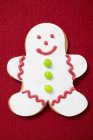 Gingerbread man with icing — Stock Photo