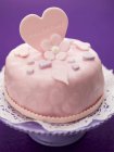 Torta per San Valentino — Foto stock