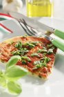 Tuscan pizza for diabetics — Stock Photo