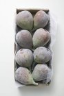 Figues fraîches en boîte — Photo de stock