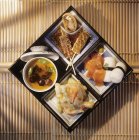 Japanese tray box — Stock Photo