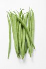 Fresh green beans — Stock Photo