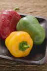 Colorful ripe peppers — Stock Photo