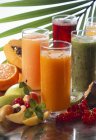 Various fruit juices — Stock Photo