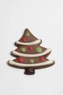 Schokoladen-Weihnachtsbaum — Stockfoto