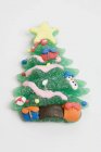 Jelly árbol de Navidad - foto de stock