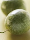 Green passion fruits — Stock Photo