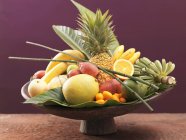 Exotische Früchte Stillleben — Stockfoto