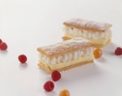 Cream puff pastry — Stock Photo