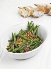 Green bean salad — Stock Photo