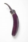 Thin purple aubergine — Stock Photo