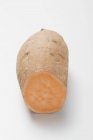 Fresh sweet potato in cut — Stock Photo