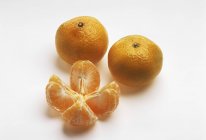 Oranges mandarines fraîches — Photo de stock