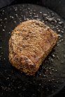 Fried peppered steak — Stock Photo