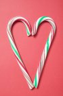 Two candy canes — Stock Photo