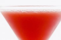 Cosmopolitan cocktail served in glass — Stock Photo