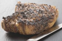 Bifteck de faux-filet — Photo de stock