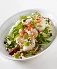 Shrimp Salad with Feta — Stock Photo