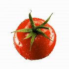 Pomodoro con gocce d'acqua — Foto stock