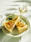 Spicy cheese and tart — Stock Photo