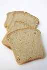 Fatias de pão Kamut — Fotografia de Stock