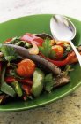 Salade de légumes au persil — Photo de stock
