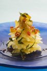 Primo piano vista di ananas piccante Carpaccio — Foto stock