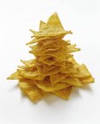 Haufen Tortilla-Chips — Stockfoto