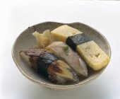 Assorted nori maki sushi — Stock Photo