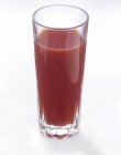 Склянка томатного соку — стокове фото