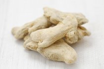 Dried ginger roots — Stock Photo