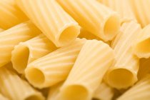Raw rigatoni pasta — Stock Photo