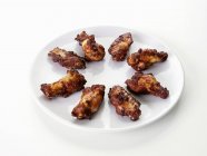 Barbecue chicken wings — Stock Photo
