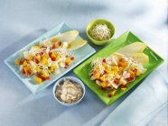 Salada de chicória e manga — Fotografia de Stock
