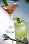 Assorted classic Cocktails — Stock Photo