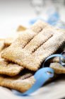 Italian carnival biscuits — Stock Photo