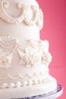 Весільний торт помадки — стокове фото