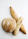 Pane bianco francese — Foto stock