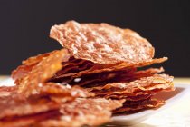 Dried-meat stacked — Stock Photo
