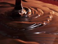 Melted milk chocolate — Stock Photo