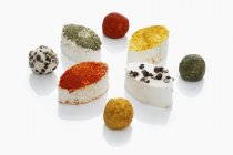 Spicy goat's cheese — Stock Photo