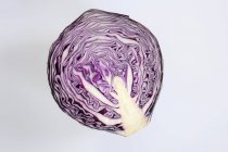 Half red cabbage — Stock Photo