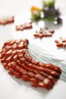 Raw Meat slices — Stock Photo